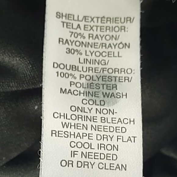 Loft Women's Floral Blue, Pink, and White Flowers Lined Midi Dress Size Medium - Picture 10 of 10